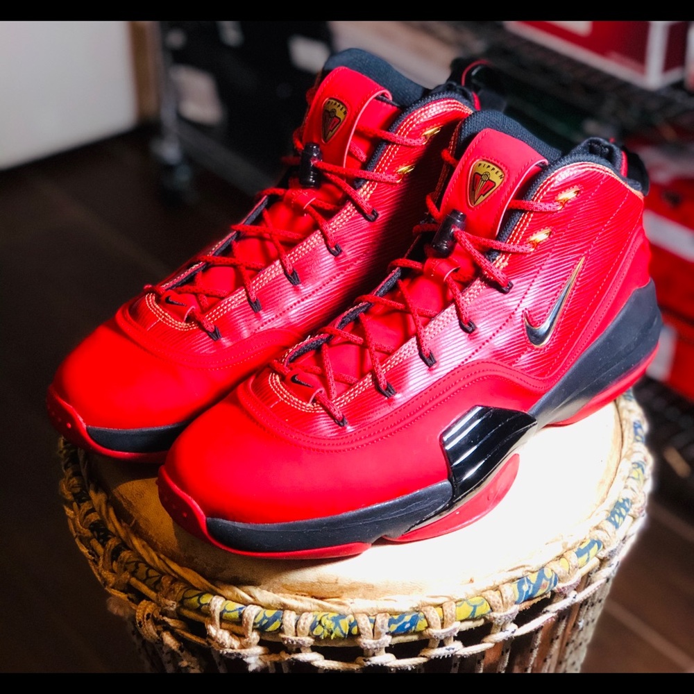 Nike Pippen 6 Shoes 705065 610, Red, Mens Sz 12,